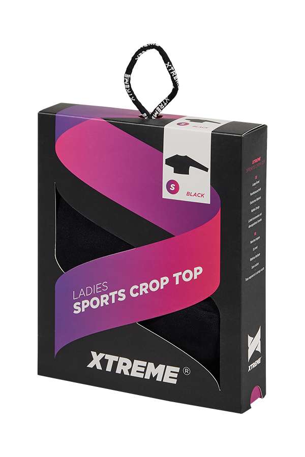 Xtreme Sportswear Dames Sportset - Sportlegging + Sport Croptop - Blauw